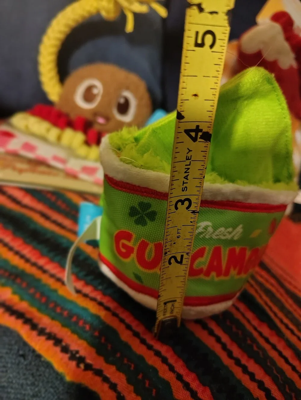 NWT BarkBox Dog Toy Lot of 3 - Guac-A-Molly, Lickin Kitchen Kit & Puptato Skins